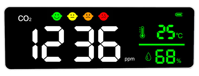 Levenhuk Wezzer Air MC50 Hava Kalitesi Monitörü (4767)