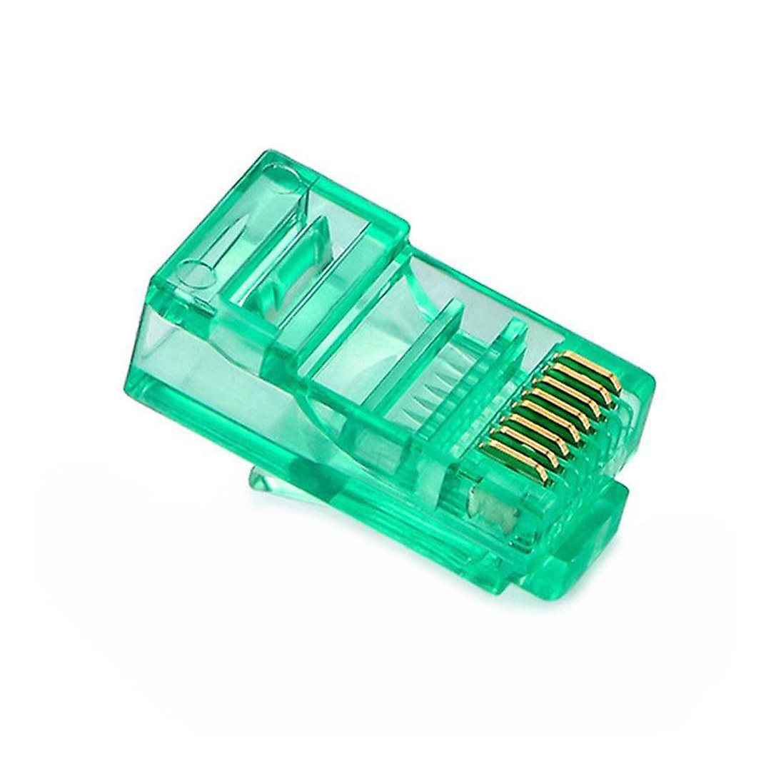 RJ45 CAT6 8P/8C YEŞİL SOKET (100LÜ PAKET) (4767)