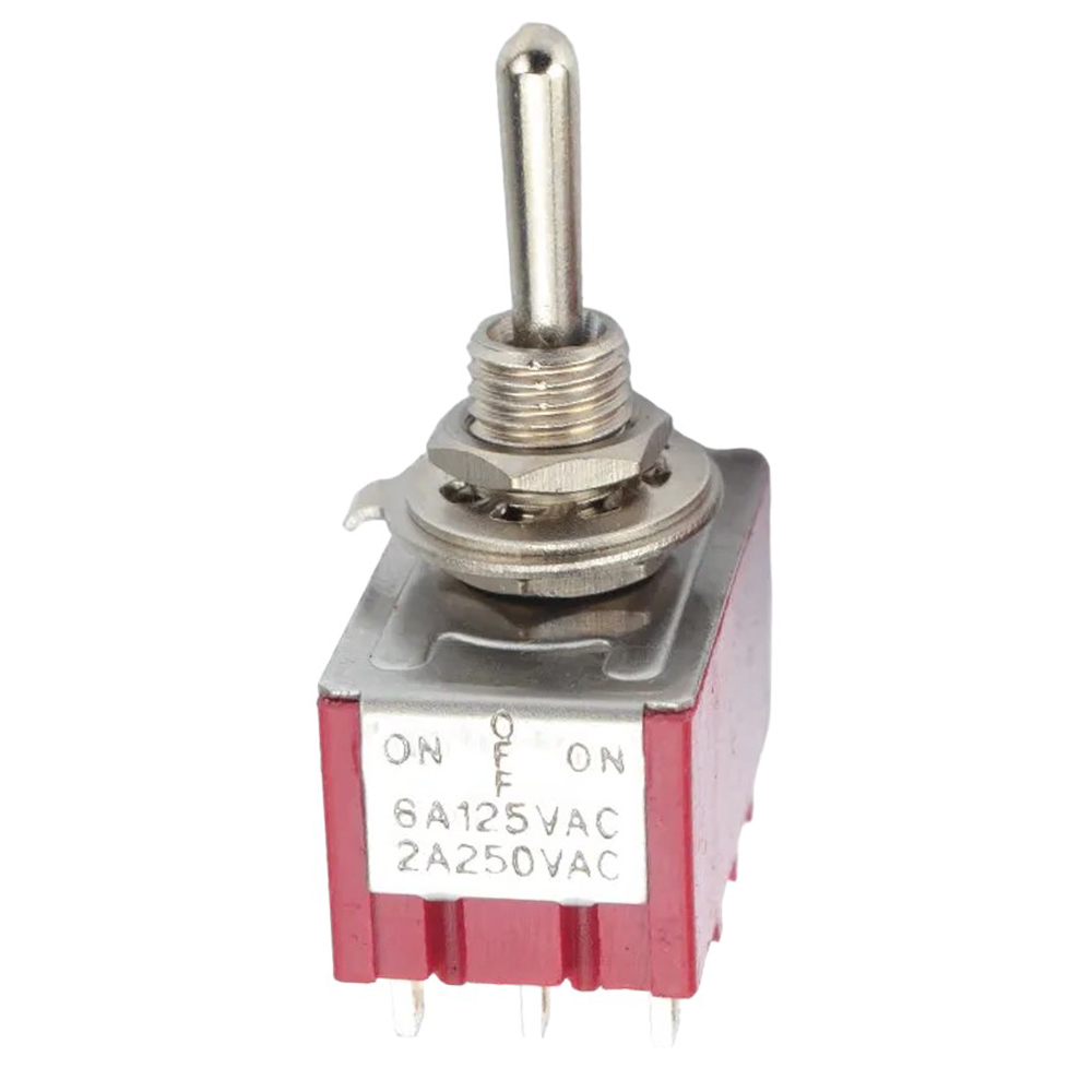 TOGGLE SWİTCH ON-OFF-ON Ø6MM 12P MTS-403 (IC-148D) (4767)