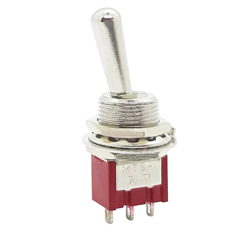 TOGGLE SWİTCH ON-OFF Ø12MM MTS-102L (IC-148E) (4767)