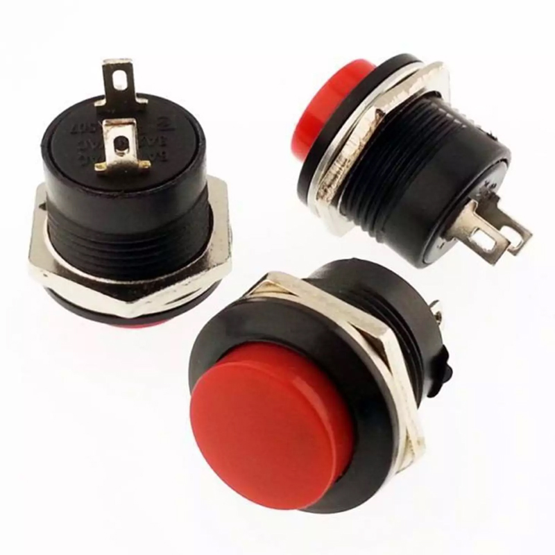 IC-180A YUVARLAK Ø16MM PUSH BUTON (R13-507) (4767)