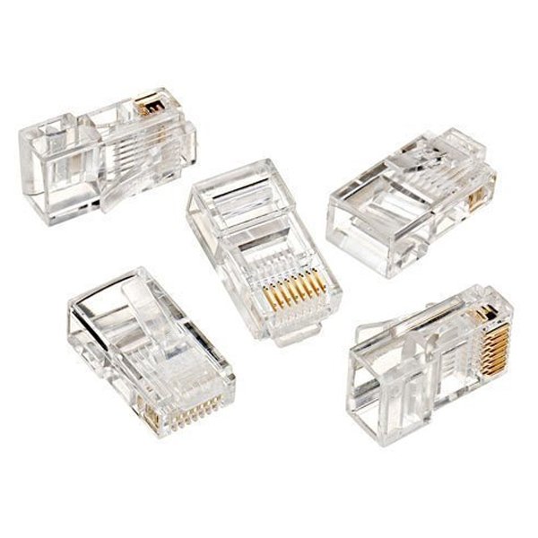 RJ45 CAT5/CAT6 UÇ 8P8C (100LÜK PAKET) POŞETLİ (4767)