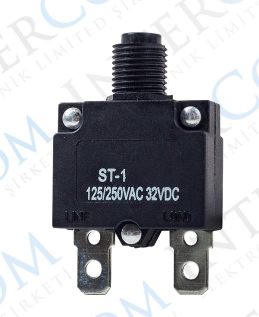 ST SERİSİ TERMİK RESETLİ 125/250VAC 32 VOLT DC 40 AMPER SİGORTA (IC-271S) (4767)