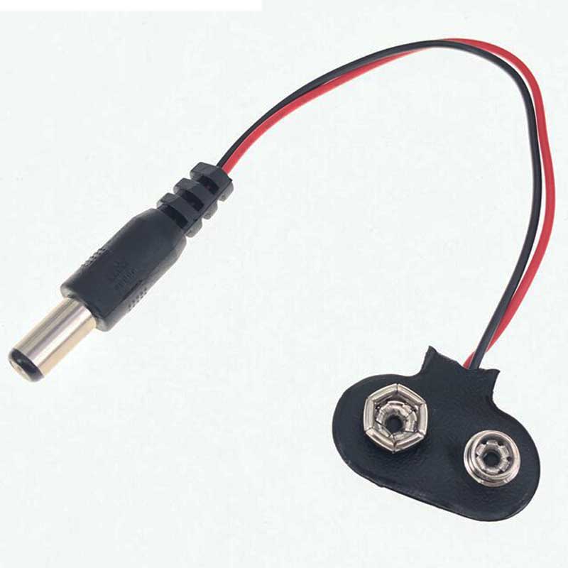 9 VOLT 2.1MM JACKLI PİL BAŞLIĞI  (IC-232A) (4767)