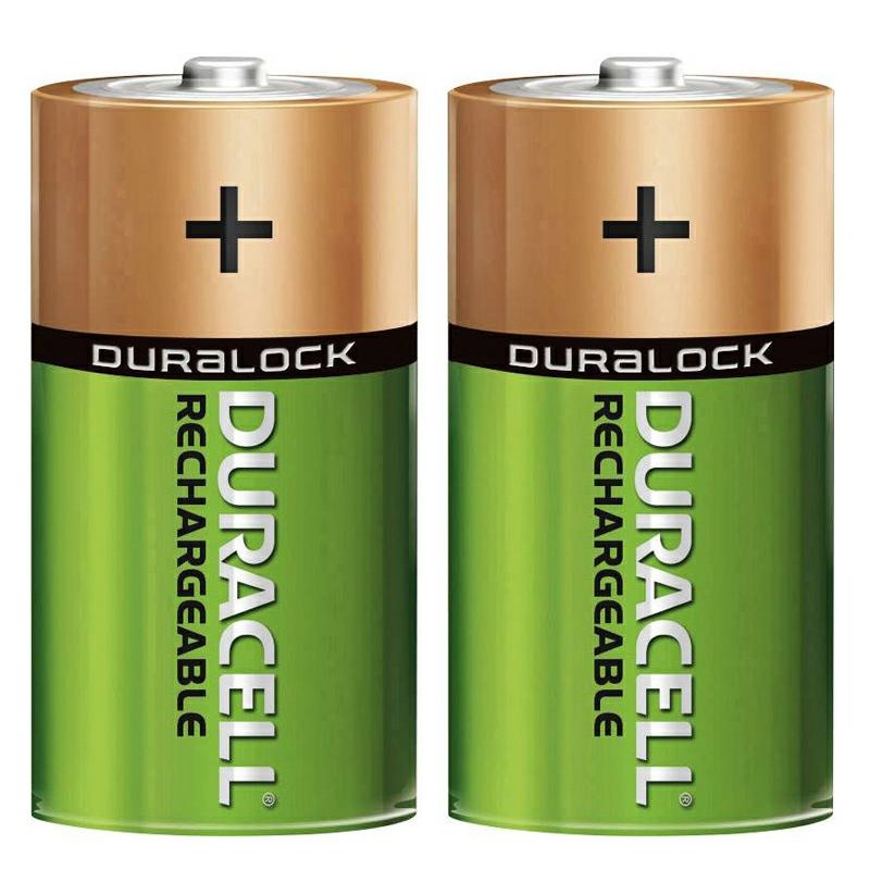 DURACELL C ORTA BOY 3000 MAH NI-MH ŞARJ EDİLEBİLİR 2Lİ PİL (HR14/DC1400) (4767)