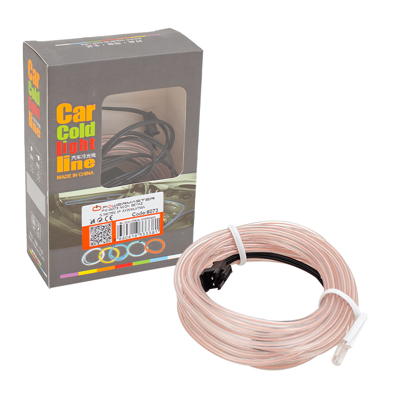 NEON BEYAZ 5 METRE İP AYDINLATMA 5 V USB ADAPTÖRLÜ (4767)