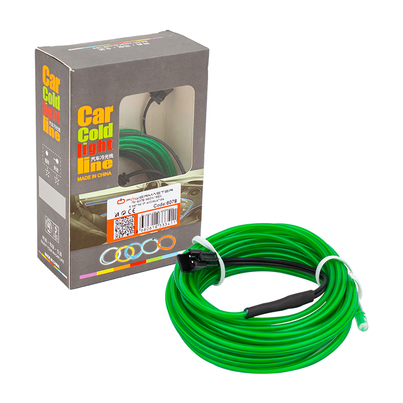 NEON YEŞİL 5 METRE İP AYDINLATMA 5 V USB ADAPTÖRLÜ (4767)