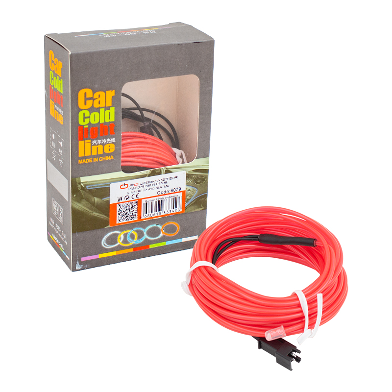 NEON PEMBE 5 METRE İP AYDINLATMA 5 V USB ADAPTÖRLÜ (4767)