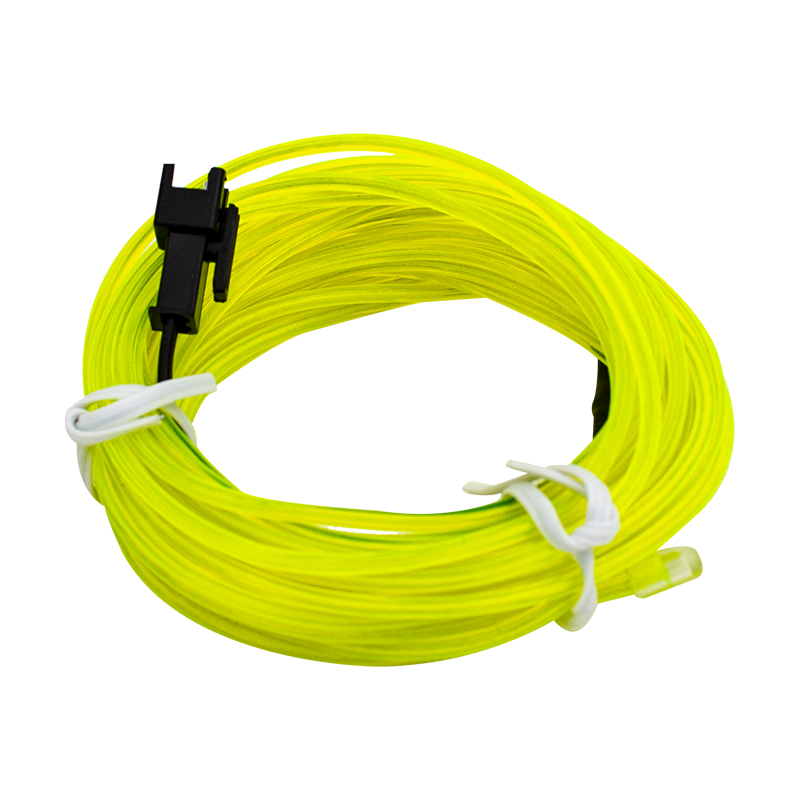 NEON PARLAK (FLORASAN) YEŞİL 5 METRE İP AYDINLATMA 5 V USB ADAPTÖRLÜ (4767)