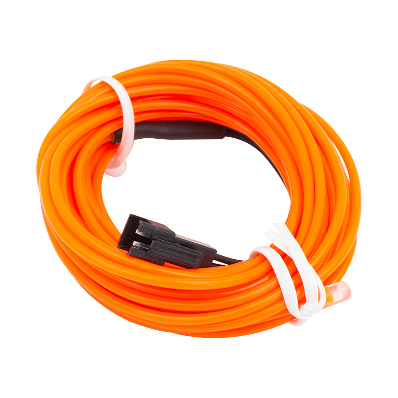 NEON ORANJ 5 METRE İP AYDINLATMA 5 V USB ADAPTÖRLÜ (4767)