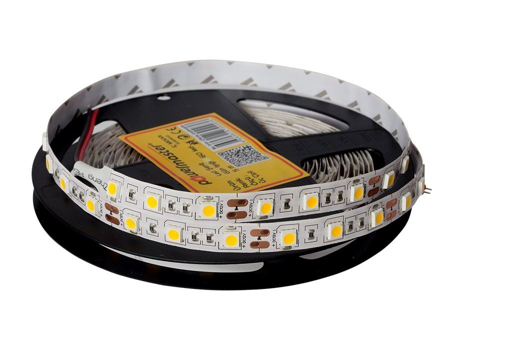 LED ŞERİT 3 ÇİPLİ MAVİ İÇ MEKAN SİLİKONSUZ 60 LED 5 METRE (4040) (4767)