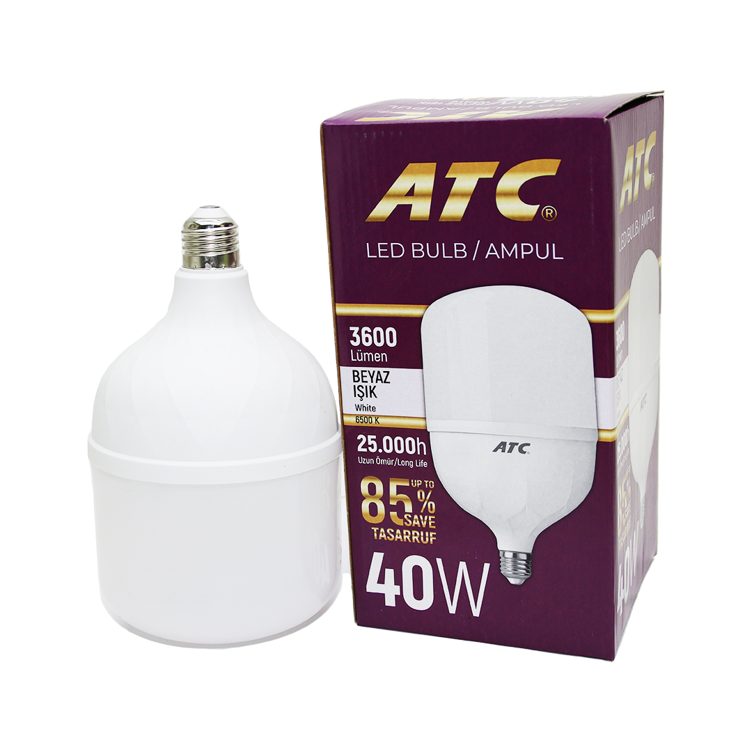 40W TORCH LED BULB AMPUL BEYAZ E27 (4767)