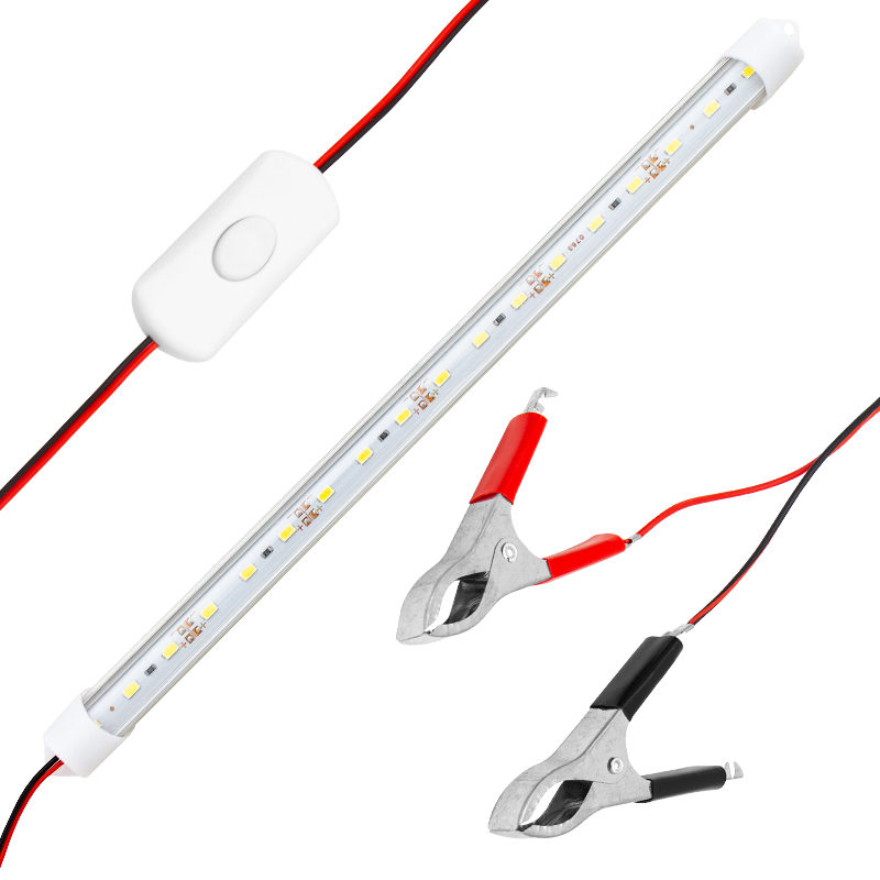 12 VOLT 5 WATT T8 LED AMPUL 30 CM AKÜ MAŞALI (4767)