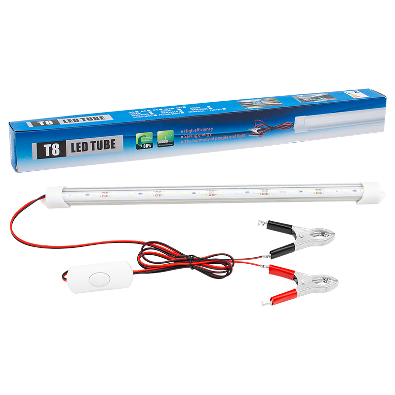 12 VOLT 5 WATT T8 LED AMPUL 30 CM AKÜ MAŞALI (4767)