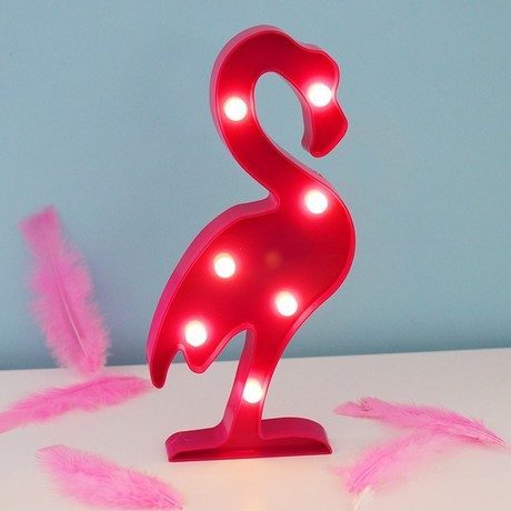CLZ192 Led Işıklı Flamingo Gece Lambası