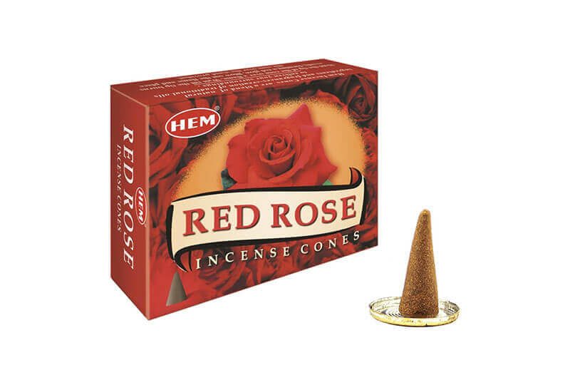 CLZ192 Red Rose Cones