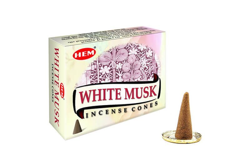 CLZ192 White Musk Cones