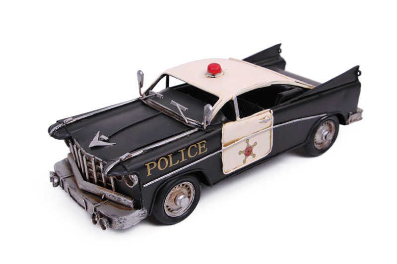 CLZ192 Dekoratif Metal Polis Arabası