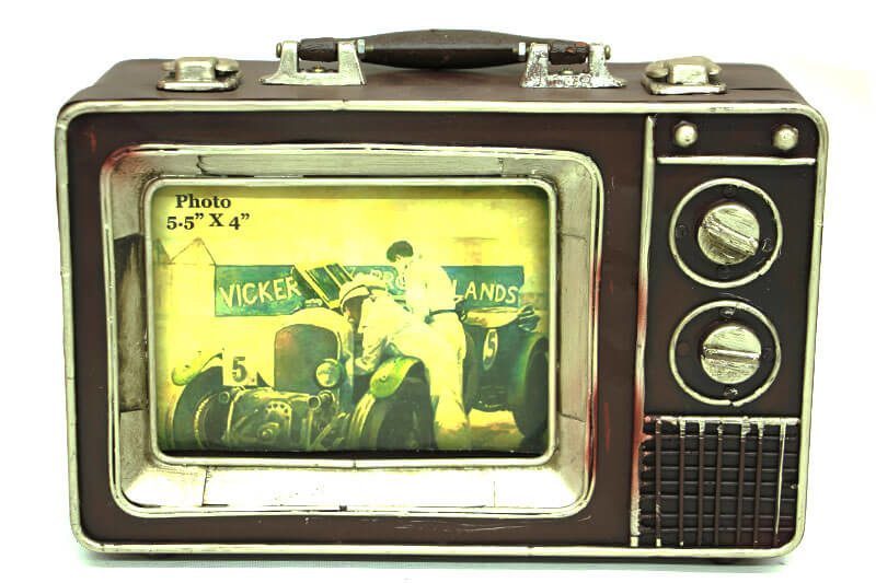 CLZ192 Dekoratif Metal Televizyon Bavul