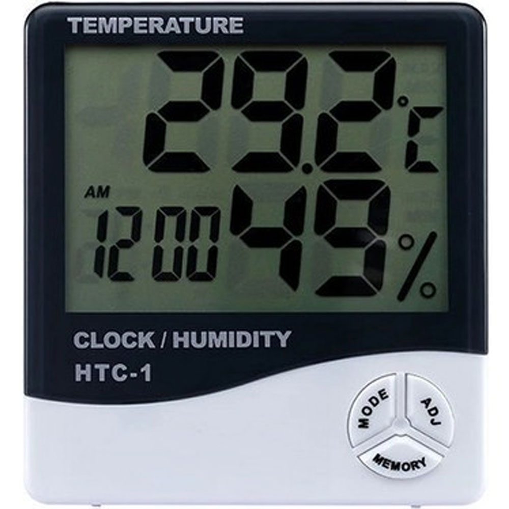 CLZ192 Dijital Termometre Oda Isı Sıcaklık Ve Nem Ölçer