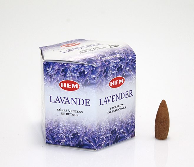 CLZ192 Hem Lavender Backflow Cones Tütsü