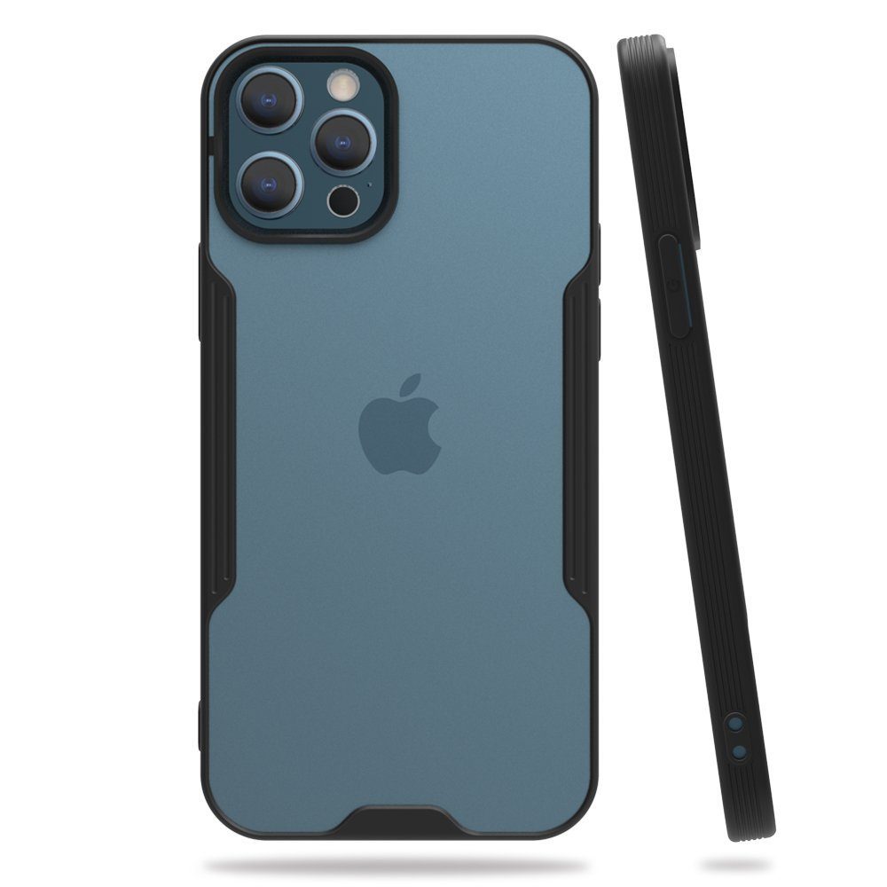 CLZ942 İphone 12 Pro Max Kılıf Platin Silikon - Ürün Rengi : Mavi