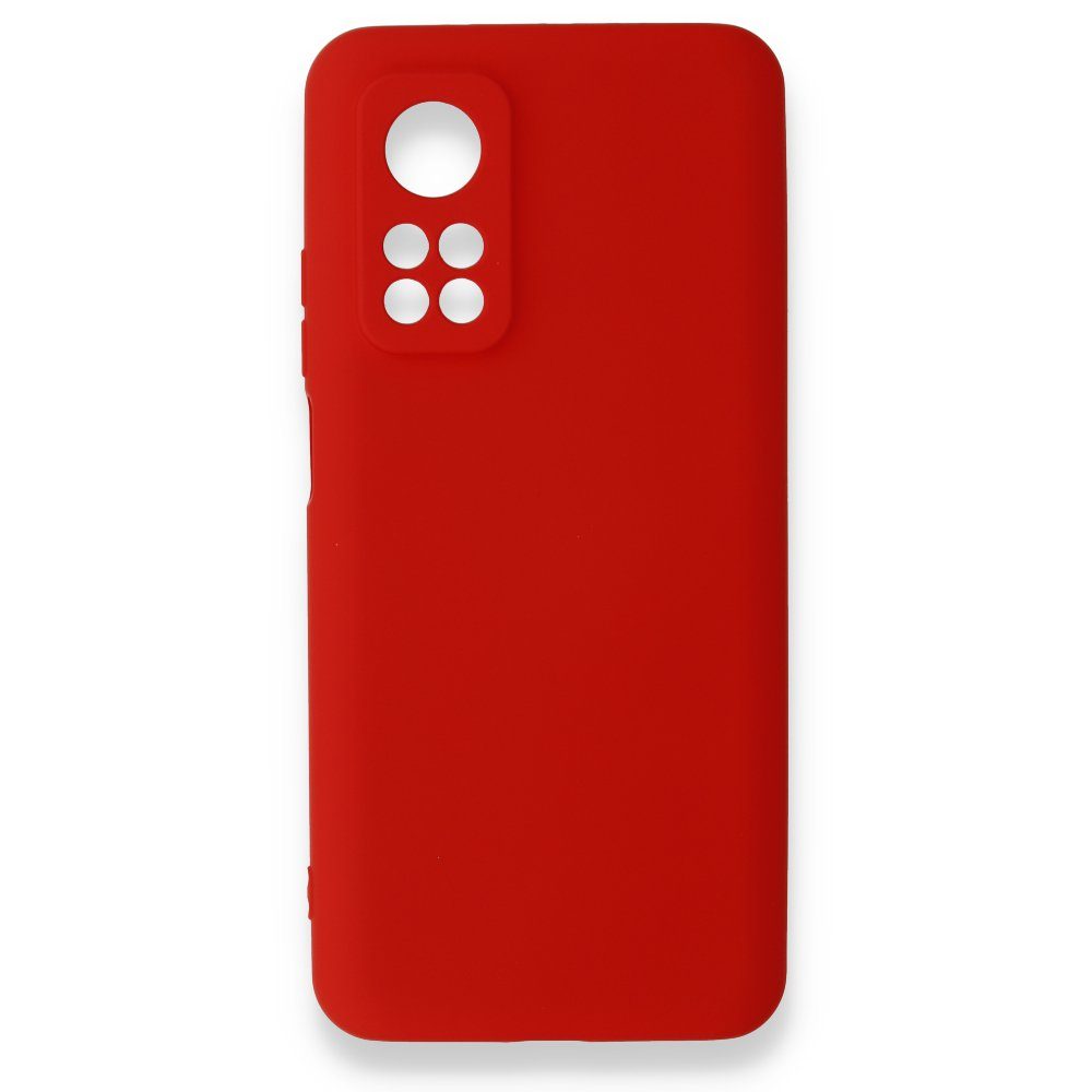 CLZ942 Xiaomi Mi 10t Kılıf Nano İçi Kadife  Silikon - Ürün Rengi : Kırmızı