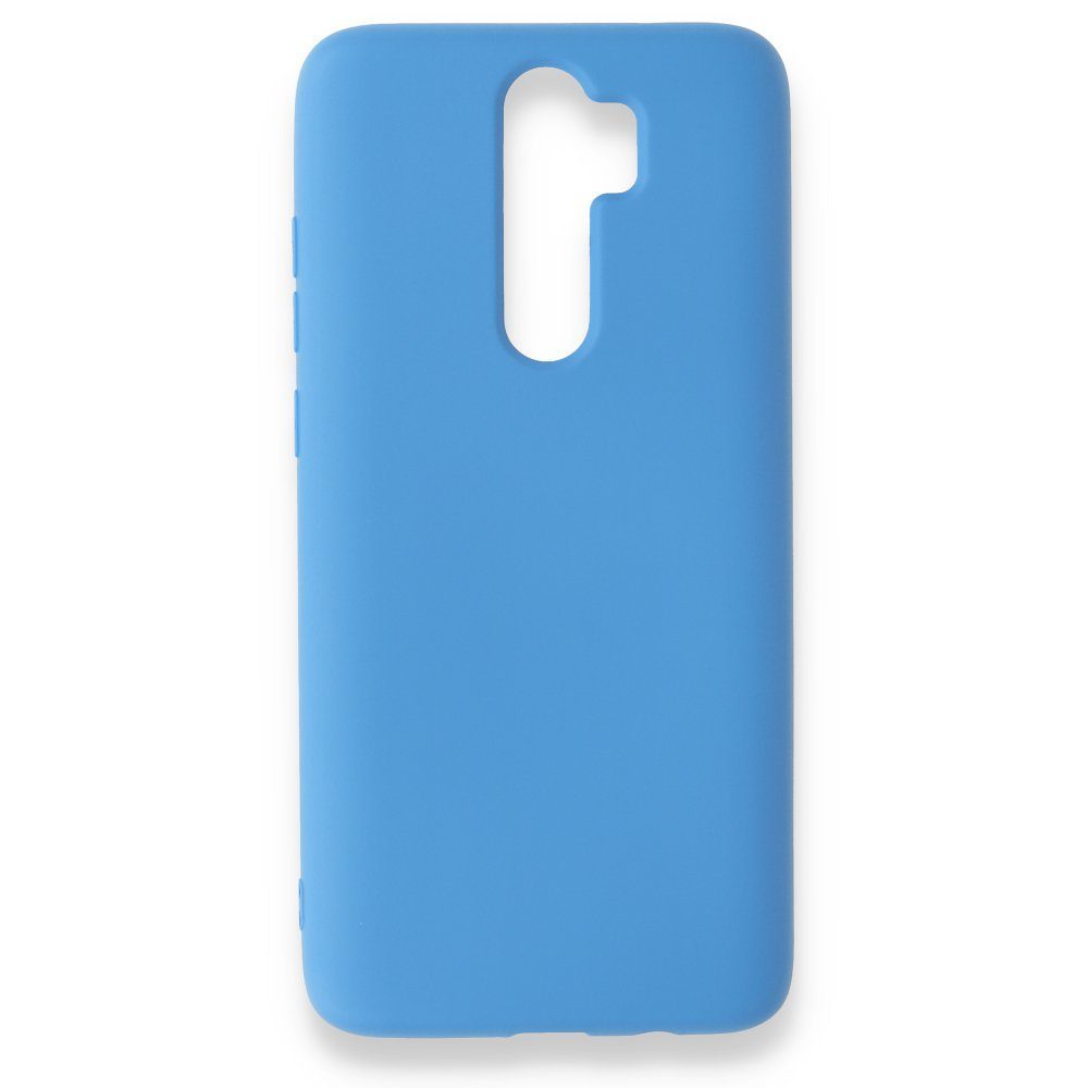 CLZ942 Xiaomi Redmi Note 8 Pro Kılıf Nano İçi Kadife  Silikon - Ürün Rengi : Lacivert