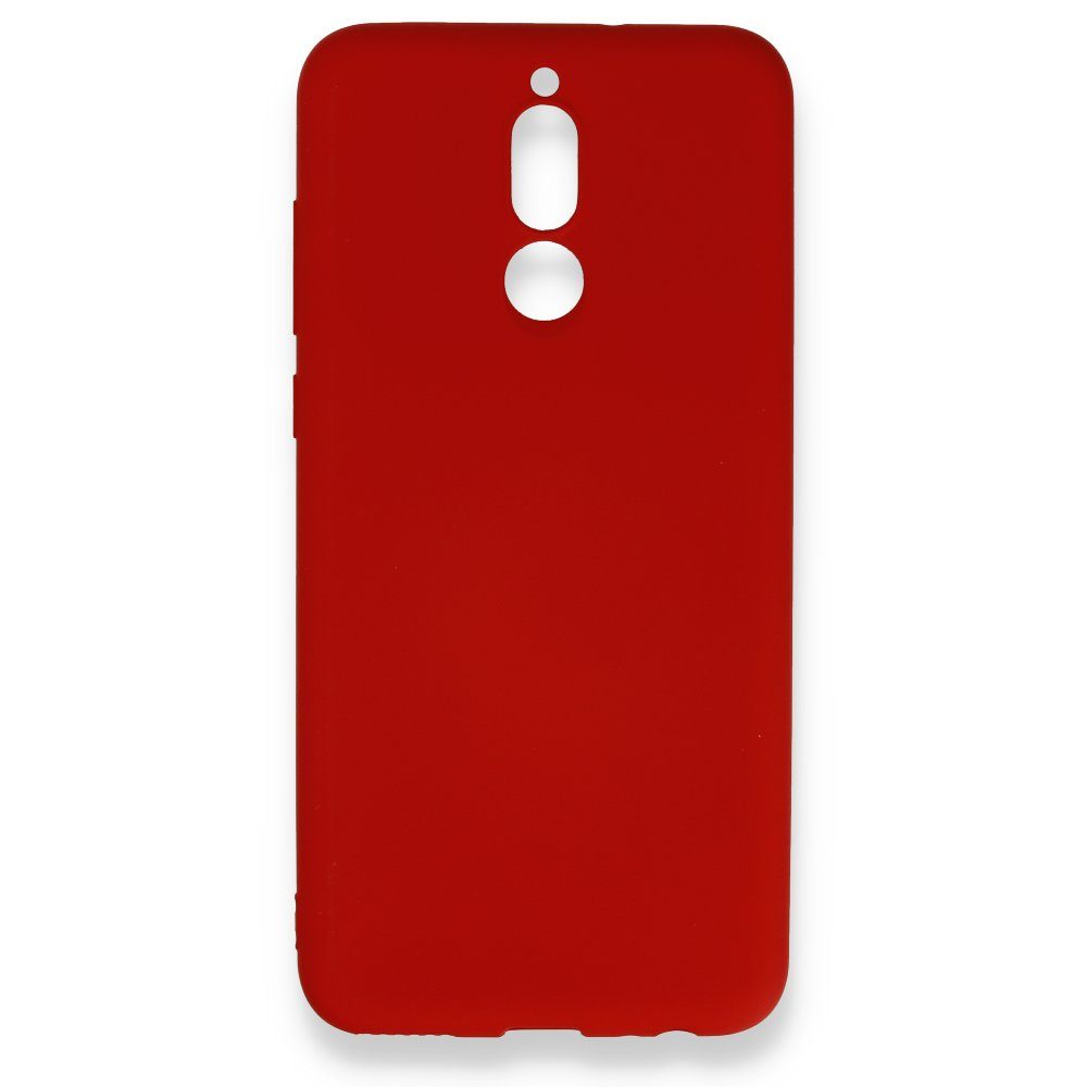 CLZ942 Huawei Mate 10 Lite Kılıf Nano İçi Kadife  Silikon - Ürün Rengi : Kırmızı