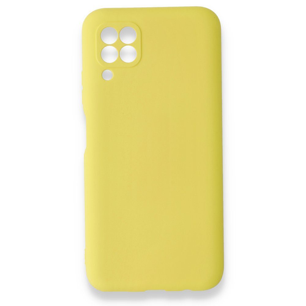 CLZ942 Huawei P40 Lite Kılıf Nano İçi Kadife  Silikon - Ürün Rengi : Sarı
