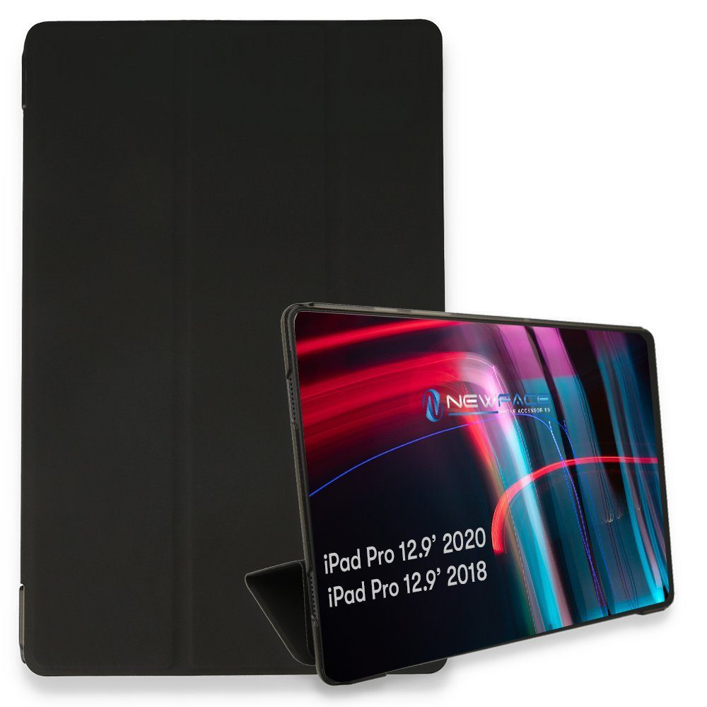 CLZ942 İpad Pro 12.9 (2021) Kılıf Tablet Smart Kılıf - Ürün Rengi : Siyah