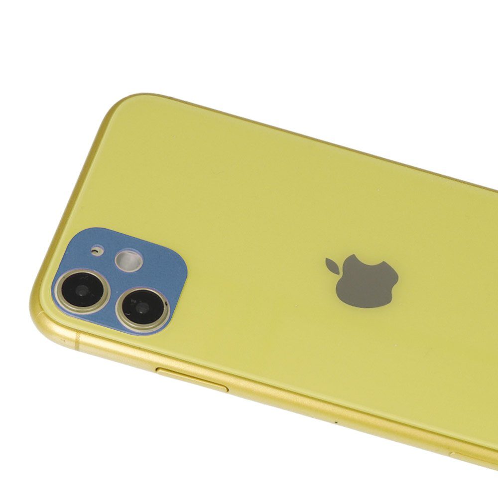 CLZ942 İphone 11 Rainbow Kamera Lens Koruma Cam - Ürün Rengi : Sarı