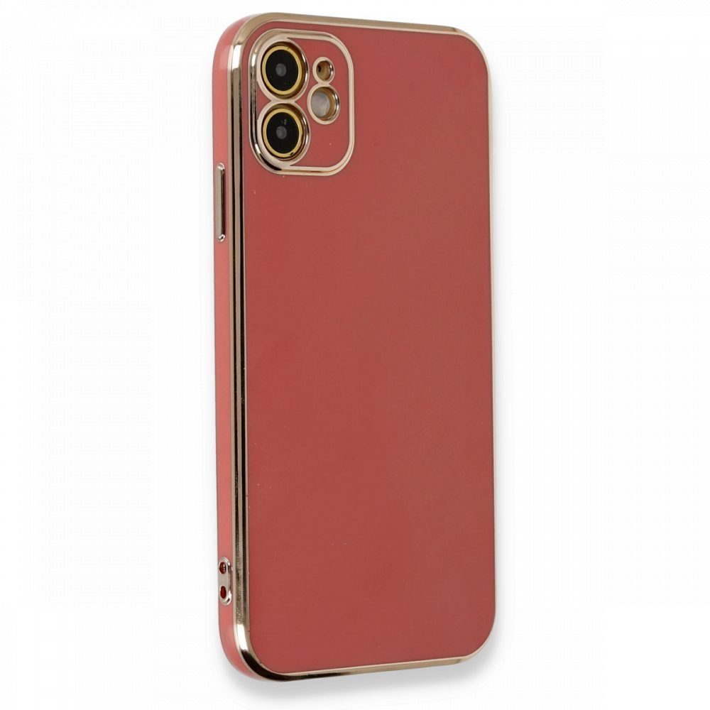 CLZ942 İphone 11 Kılıf Volet Silikon - Ürün Rengi : Kırmızı