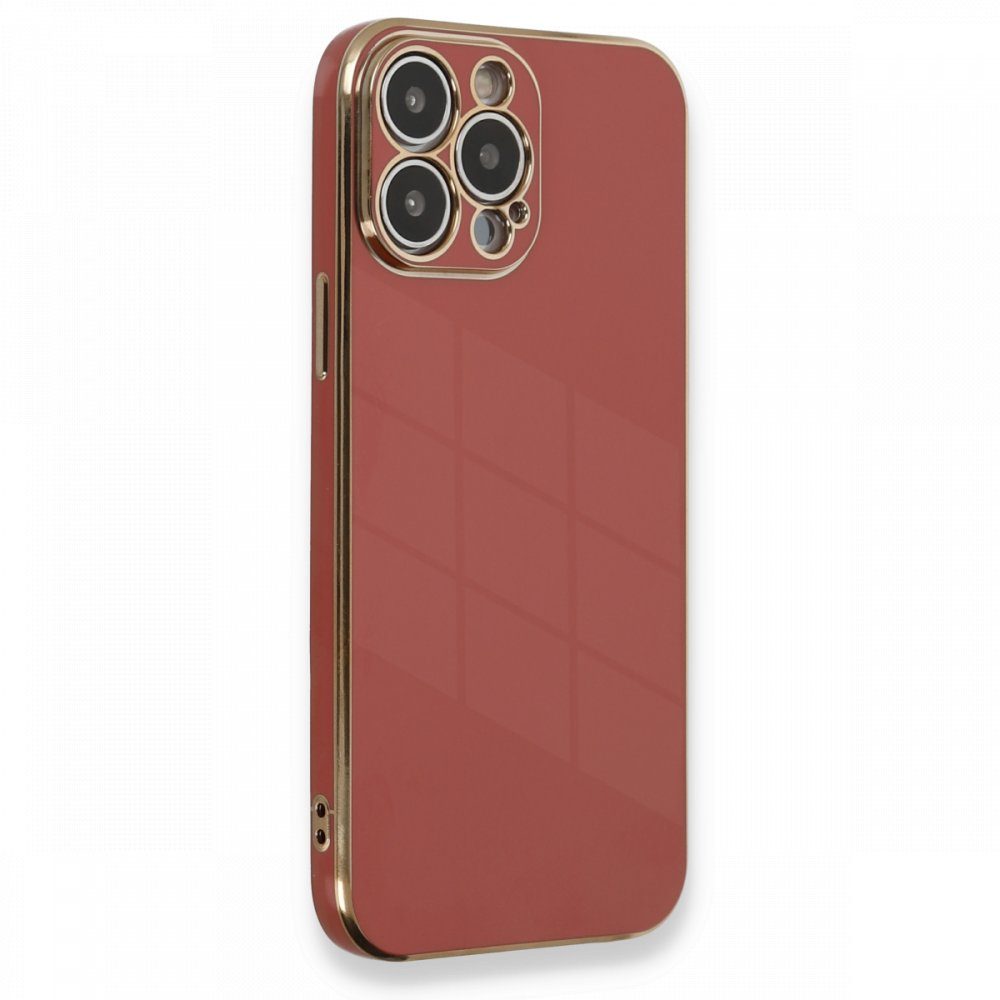 CLZ942 İphone 13 Pro Max Kılıf Volet Silikon - Ürün Rengi : Pembe