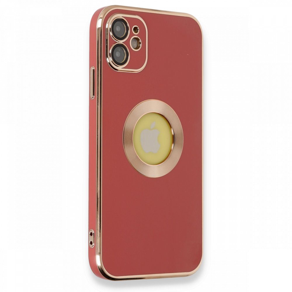 CLZ942 İphone 12 Kılıf Store Silikon - Ürün Rengi : Kırmızı