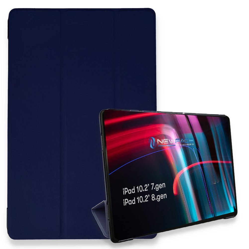 CLZ942 İpad 10.2 (8.nesil) Kılıf Tablet Smart Kılıf - Ürün Rengi : Kırmızı