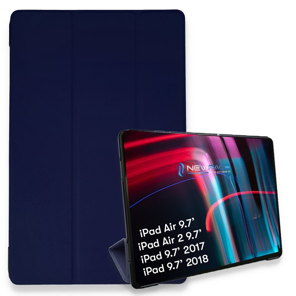 CLZ942 İpad 9.7 (2017) Kılıf Tablet Smart Kılıf - Ürün Rengi : Mavi