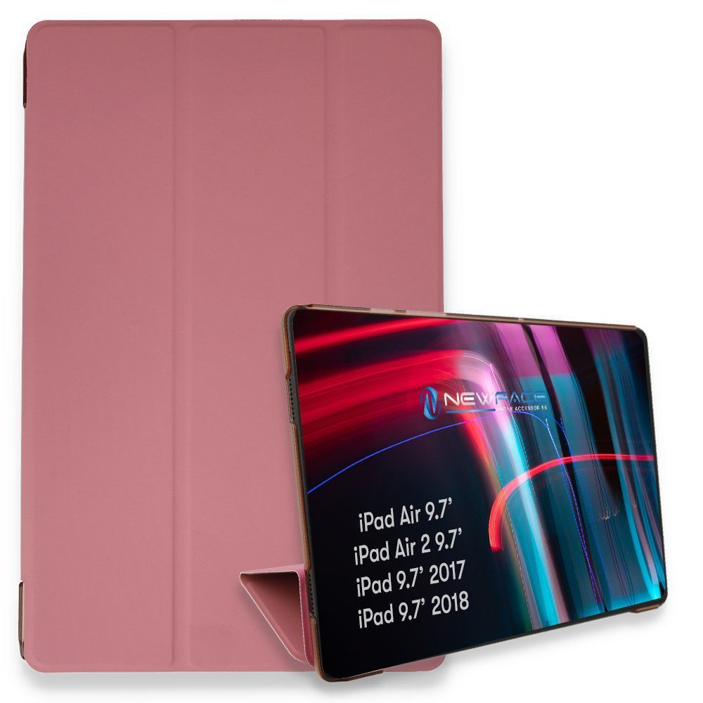 CLZ942 İpad 9.7 (2018) Kılıf Tablet Smart Kılıf - Ürün Rengi : Rose Gold