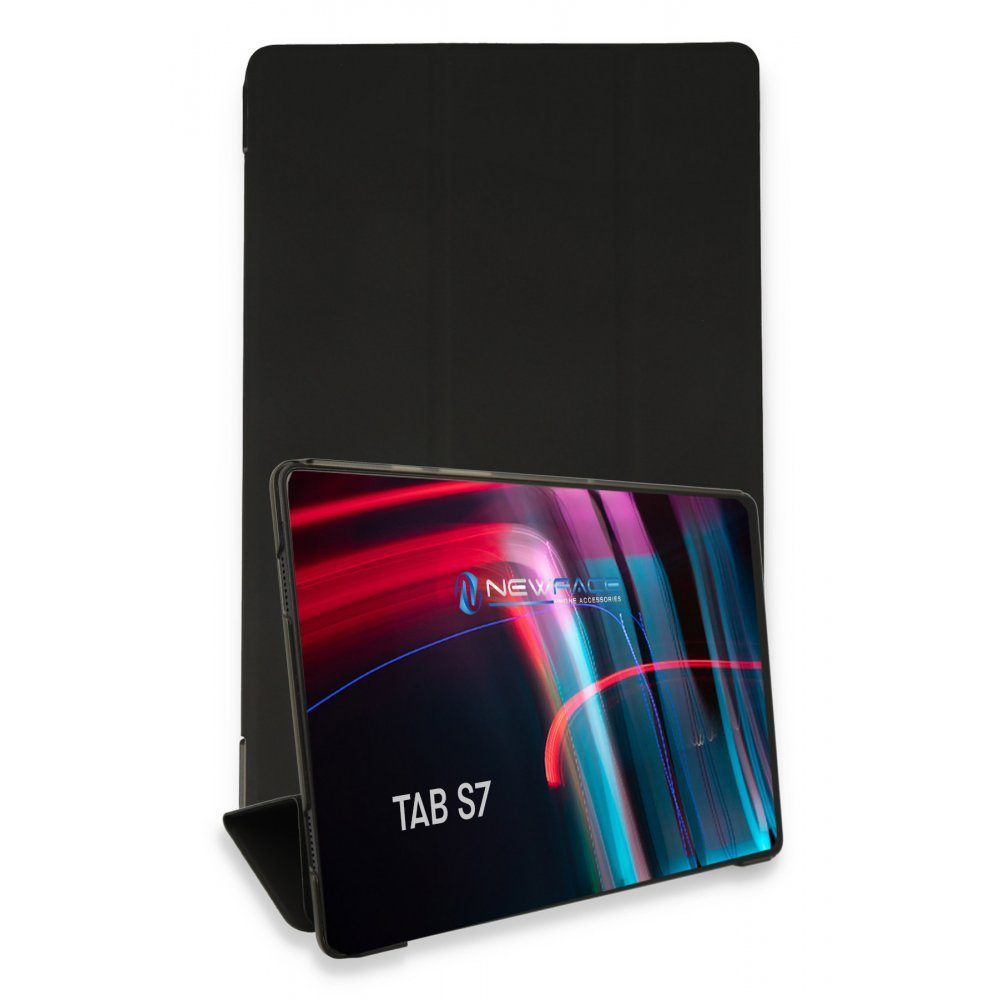 CLZ942 Samsung Galaxy T870 Tab S7 11 Kılıf Tablet Smart Kılıf - Ürün Rengi : Siyah