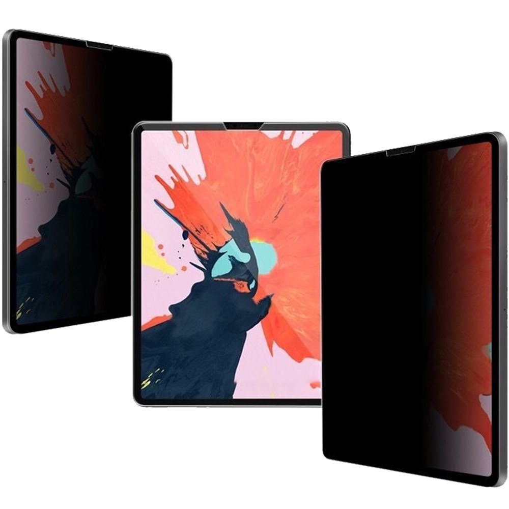 CLZ942 İpad Pro 12.9 (2018) Tablet Hayalet Full Glue Ekran Koruyucu - Ürün Rengi : Şeffaf