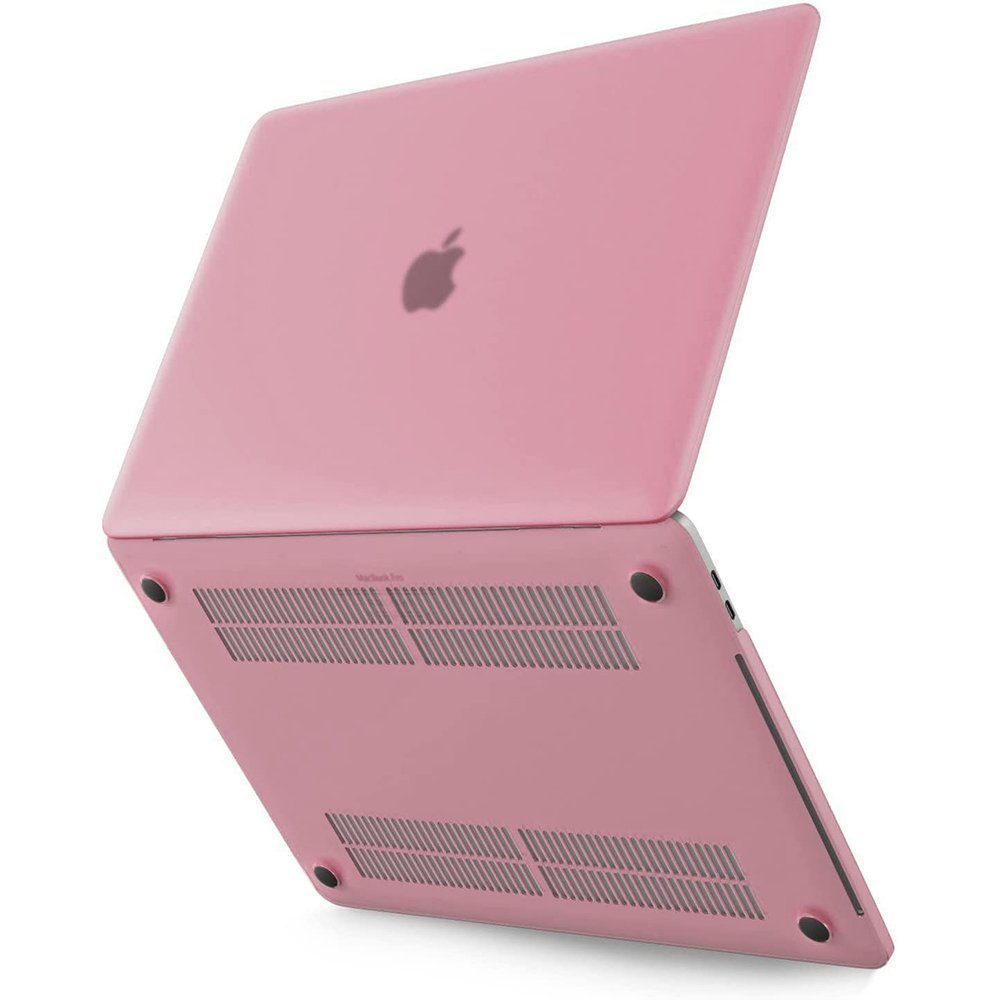 CLZ942 Macbook Pro 13 2020 Macbook Buzlu Kapak - Ürün Rengi : Kırmızı
