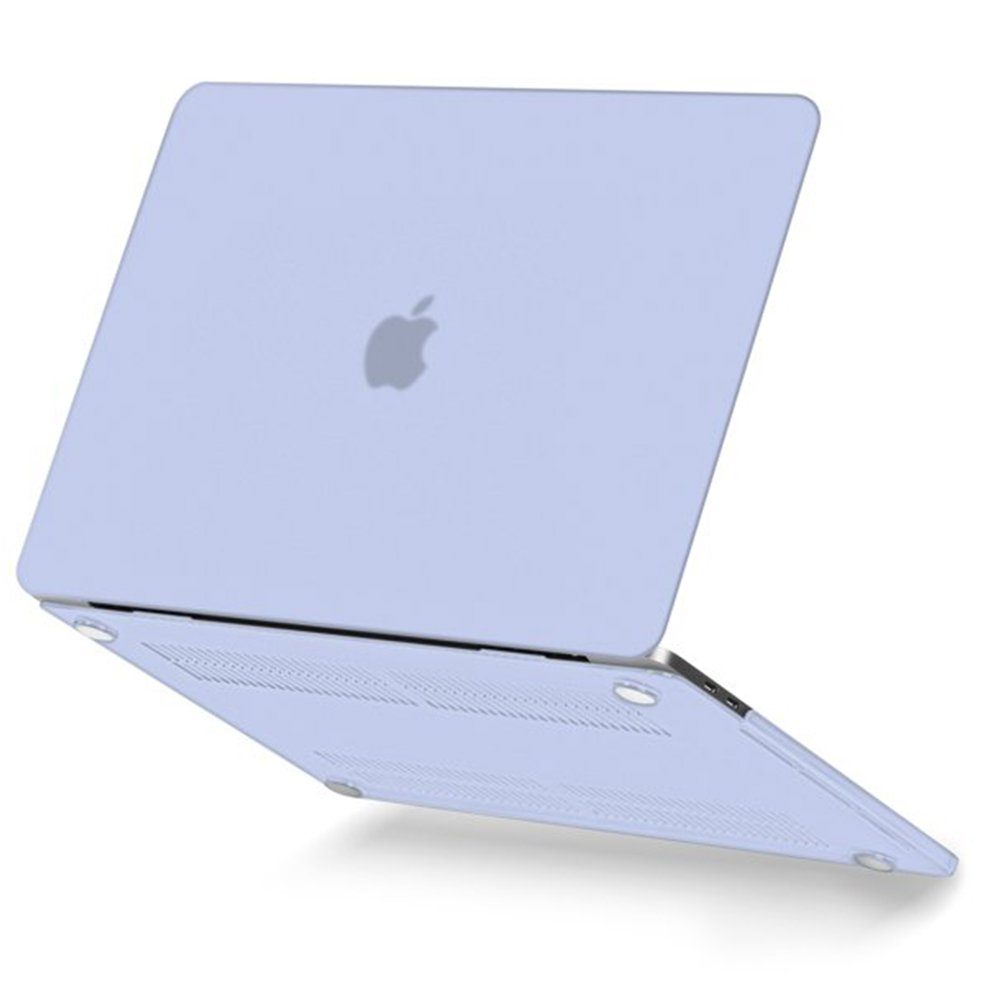 CLZ942 Macbook Pro 13 2021 Macbook Buzlu Kapak - Ürün Rengi : Lila