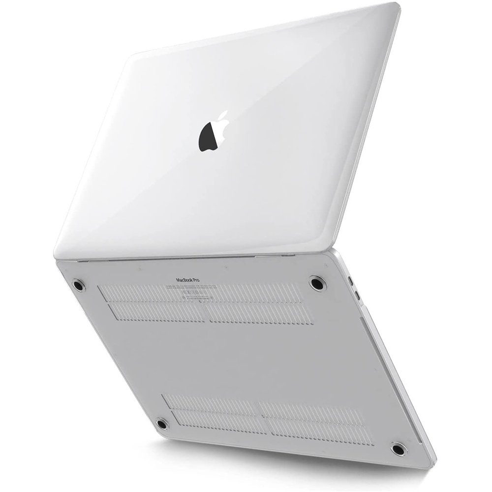 CLZ942 Macbook Pro 14.2 2021 Macbook Buzlu Kapak - Ürün Rengi : Füme