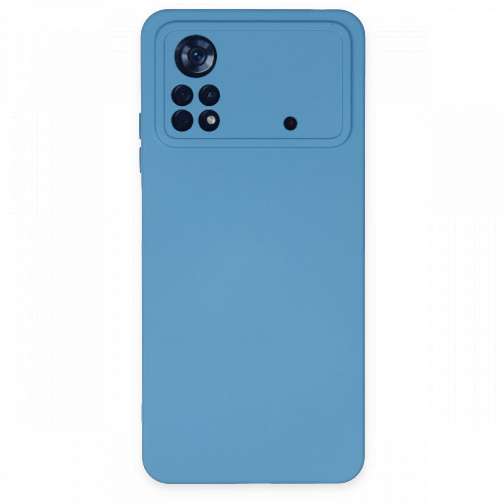 CLZ942 Xiaomi Poco X4 Pro 5g Kılıf Nano İçi Kadife  Silikon - Ürün Rengi : Lila