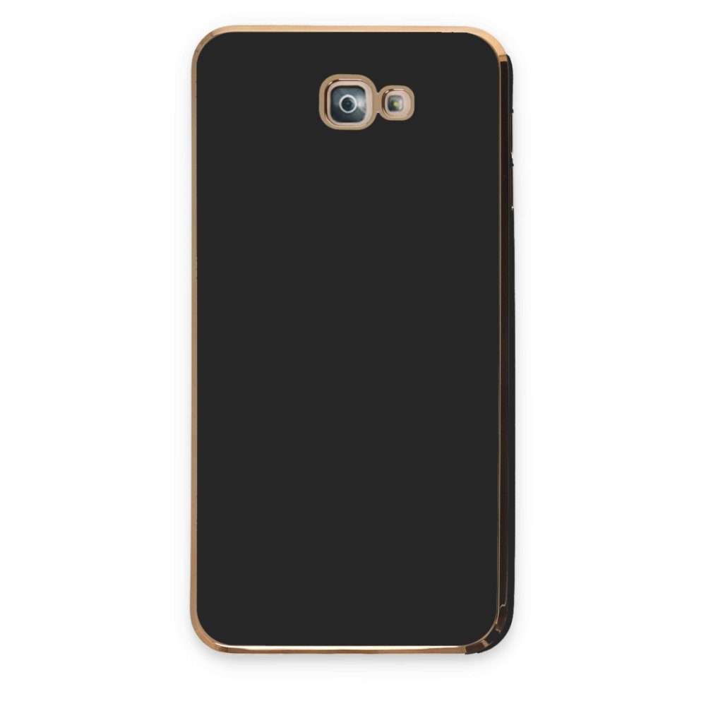 CLZ942 Samsung Galaxy J7 Prime Kılıf Volet Silikon - Ürün Rengi : Siyah