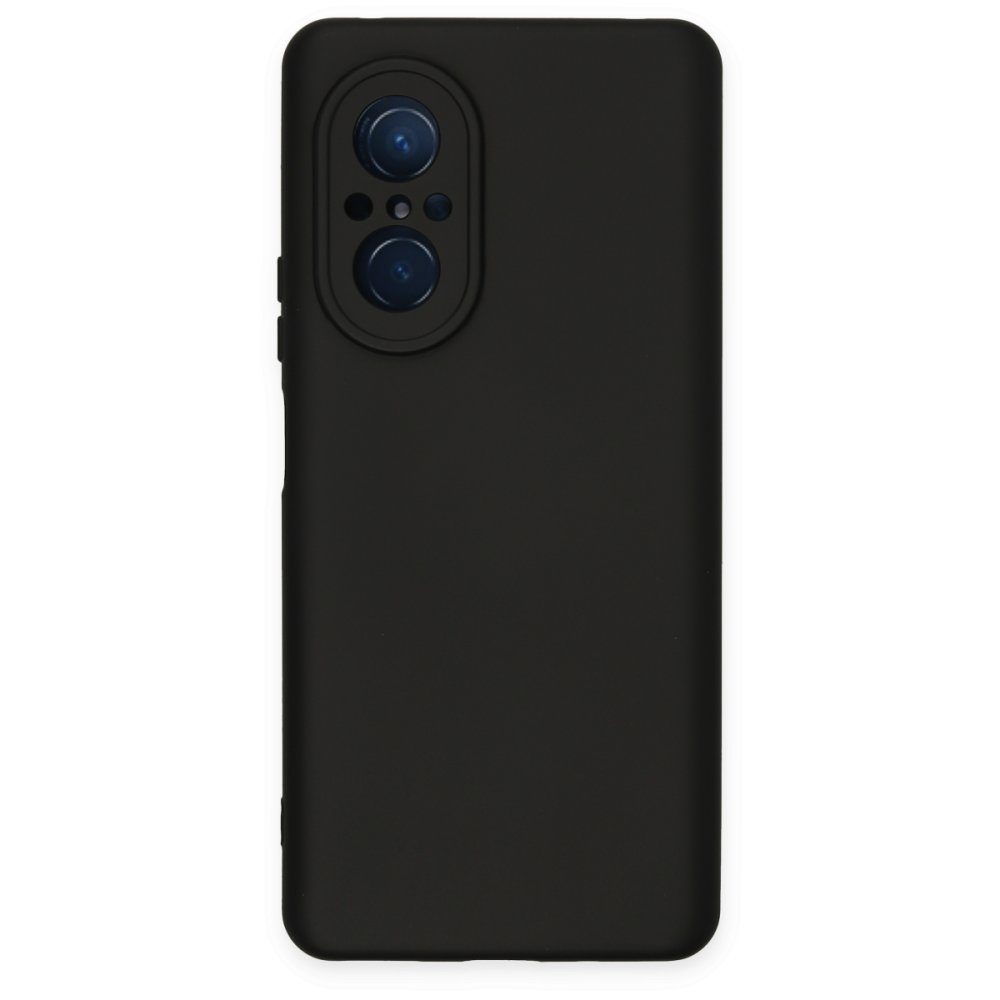 CLZ942 Huawei Nova 9 Se Kılıf Nano İçi Kadife  Silikon - Ürün Rengi : Siyah