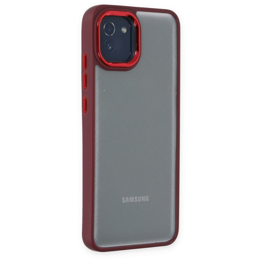 CLZ942 Samsung Galaxy A03 Kılıf Dora Kapak - Ürün Rengi : Kırmızı