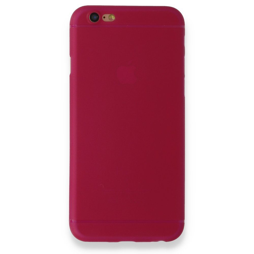 CLZ942 İphone 6 Kılıf Pp Ultra İnce Kapak - Ürün Rengi : Pembe