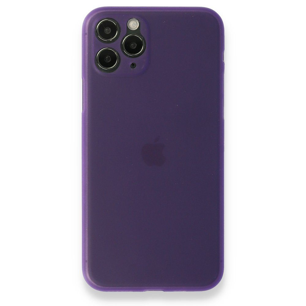 CLZ942 İphone 11 Pro Max Kılıf Pp Ultra İnce Kapak - Ürün Rengi : Mavi