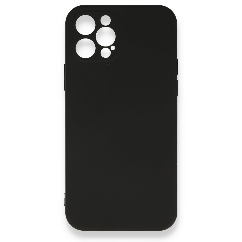 CLZ942 İphone 12 Pro Kılıf Nano İçi Kadife  Silikon - Ürün Rengi : Mor